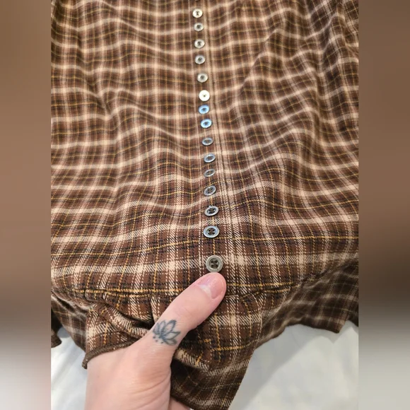 Forest Ink Womens NWOT Lake of Fire Babydoll Dress Size XXS - Picture 4 of 12